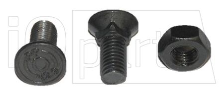 Vite B-1025 DIN608-12.9 M10x25Mu