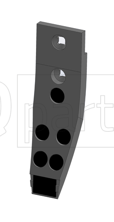 Punta vomere 00311069 - 2 hole, CH054X - 2 hole