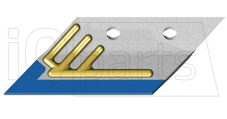 Düngereinlegeschar 066873VDH 12MM LH , DIAMANT/HARDFACE