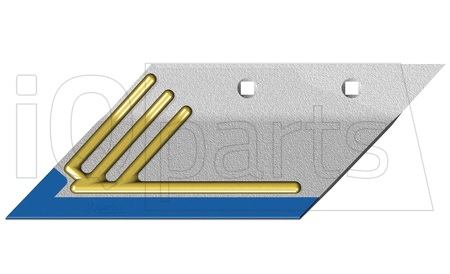 Лемех предплужникa 3363723VDH 12MM LH , S245 DIAMANT/HARDFACE