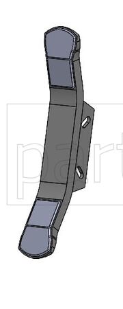 Лапa культиватора R17820721; HARDFACE